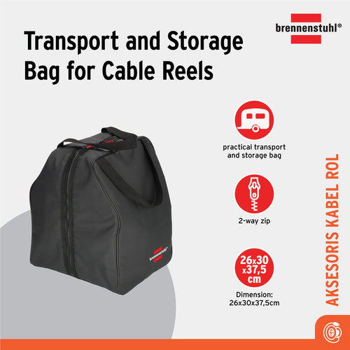 [EZM.2401132] Tas Penyimpanan Kabel Rol Brennenstuhl Handbag Cable Reel Transport & Storage Bag - 1510010