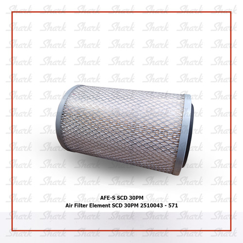 [EZM.2400854] Air Filter Element SCD 30PM 2510043 - 571 Screw Air Compressor Shark