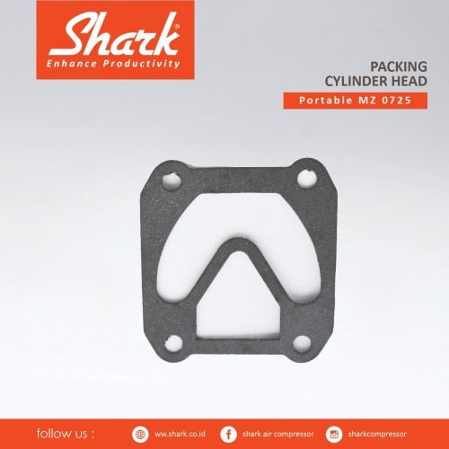 [EZM.2400774] Packing Cilynder Head Kompressor MZ 07-25 Shark