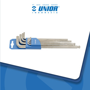 [EZM.2400428] UNIOR Set of ball end hexagon wrenches, long type - 220/3SLPH