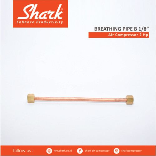 [EZM.2400680] Breathing pipe B kompresor Shark unloading 2hp