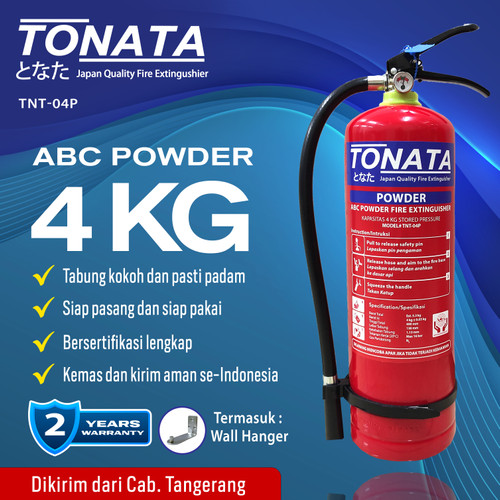 [EZO.1100610] APAR 4KG Bubuk ABC Powder TONATA / Set Komplit