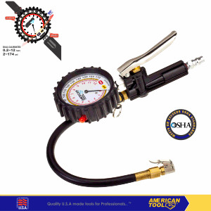 [EZM.2401331] 3 Funcion Pressure Gauge (Pengisi Angin 3 fungsi) Pro Series 8957967