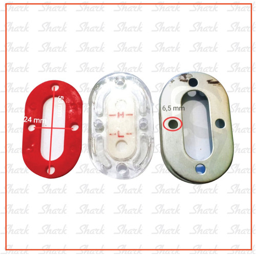 [EZM.2400623] Oil Gauge kompresor Shark 7,5-15hp