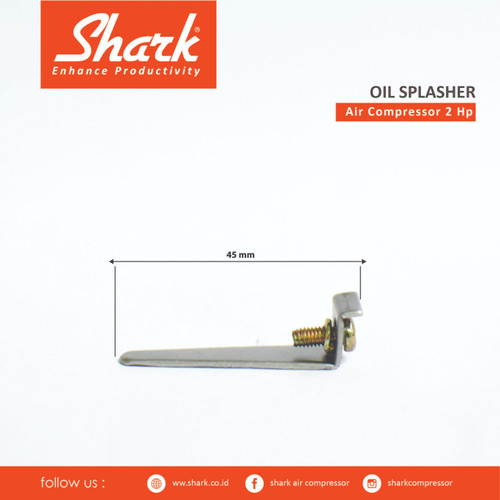 [EZM.2400686] Oil Splasher kompresor Shark 2Hp