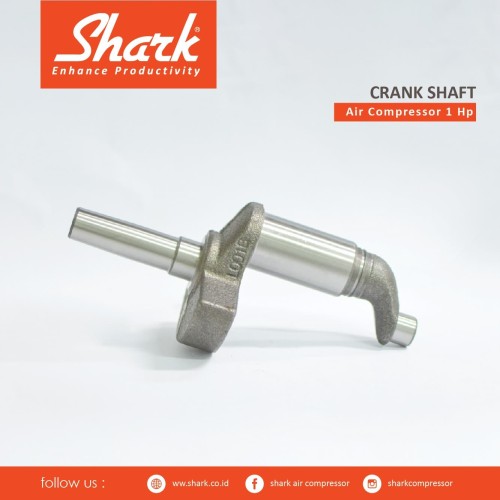 [EZM.2400694] Crankshaft kompresor Shark 1Hp