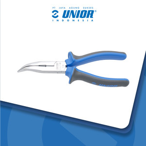 [EZM.2400366] UNIOR Long nose pliers, bent - 512/1BI