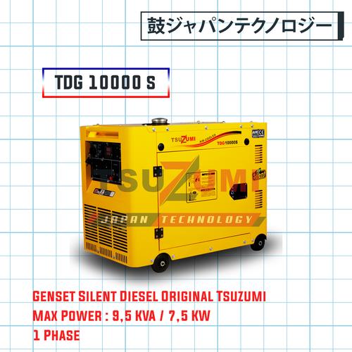 [EZM.1400861] Genset Silent Tsuzumi TDG 10000 S