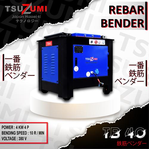 [EZM.1400687] Bar Bender Electric Alat Pembengkok Besi Ulir Tsuzumi TB40