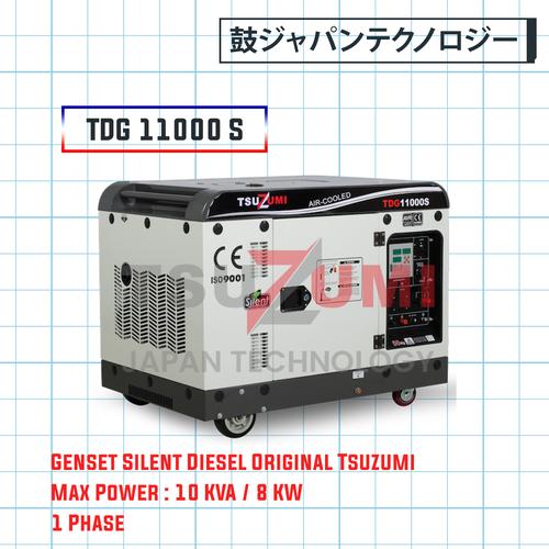 [EZM.1400859] Genset Silent Tsuzumi TDG 11000 S