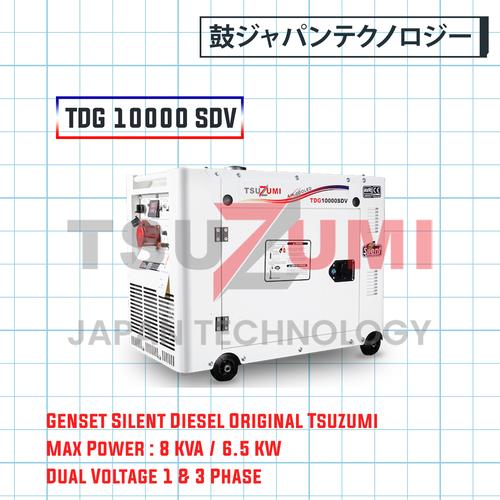 [EZM.1400860] Genset Silent Tsuzumi TDG 10000 SDV