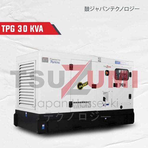 [EZM.1400907] Genset Perkins TPG 30 kva Original Made UK Silent type by TSUZUMI