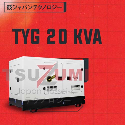 [EZM.1400914] Genset Super Silent Yanmar Type TYG 20 KVA
