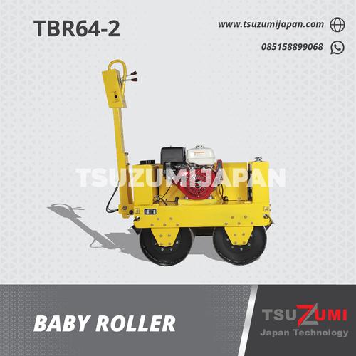[EZM.1401009] Road Roller Double Drum Type TBR 64-2 Tsuzumi Japan Technology