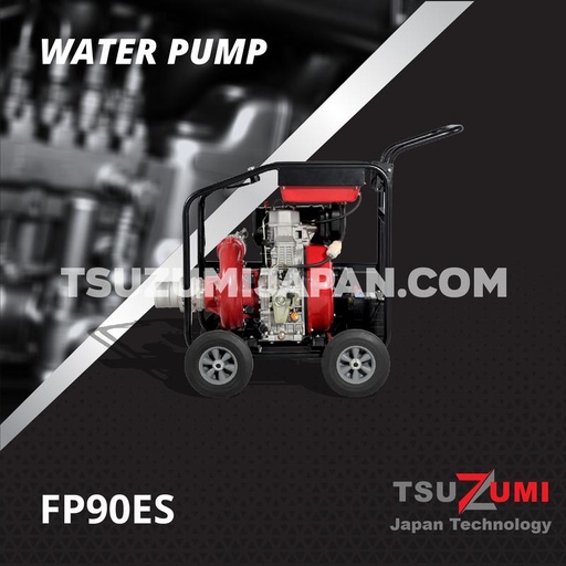 [EZM.1401022] Diesel Water Pump Tsuzumi FP90ES
