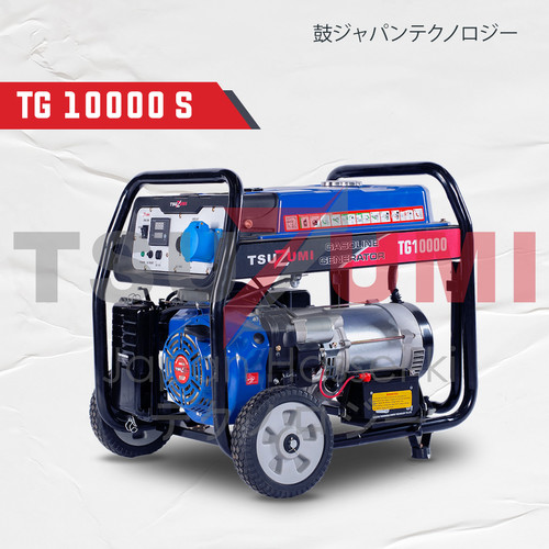 Genset 10 kva 8000 watt TSUZUMI TG 10000S Recoil and Electrik Starting