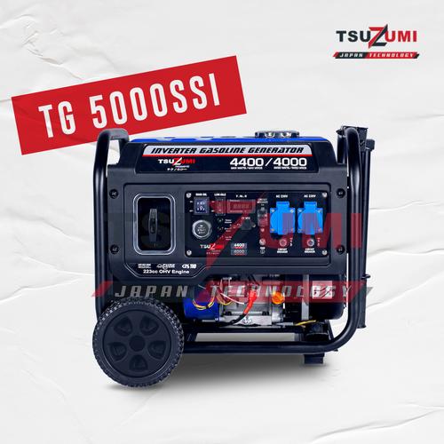 [EZM.1401088] Genset 5 kva Semi Silent Inverter Gasoline TG 5000 SSI 4000 watt
