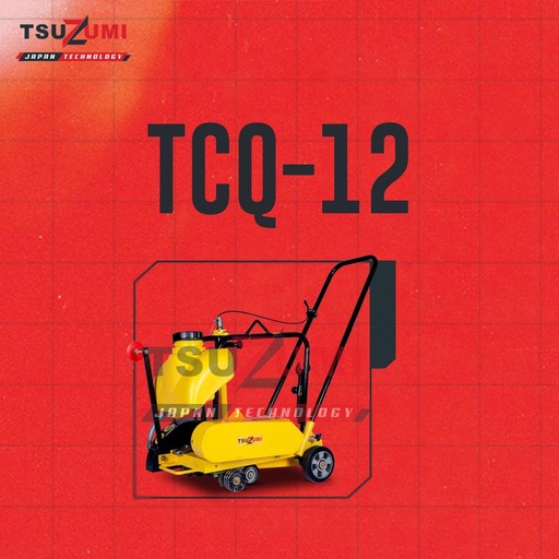 [EZM.1401106] Mesin Potong Aspal TCQ12 + Engine Tsuzumi TX200 Tsuzumi