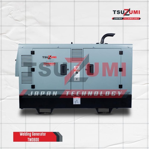 [EZM.1401122] Genset Las TWD600 TSUZUMI JAPAN 600 Ampere
