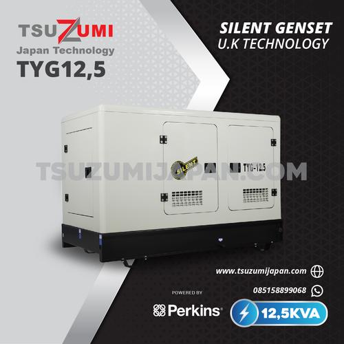 [EZM.1401181] Genset Yanmar TYG 12,5 KVA 10000 Watt Tsuzumi Silent Type