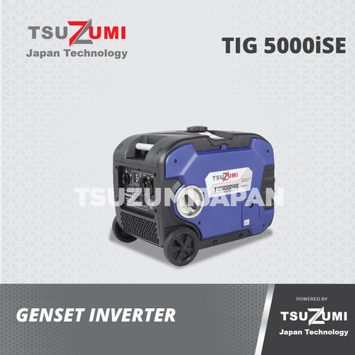 Tsuzumi Genset Inverter Super Silent Type TIG 5000iSE - 4000 Watt