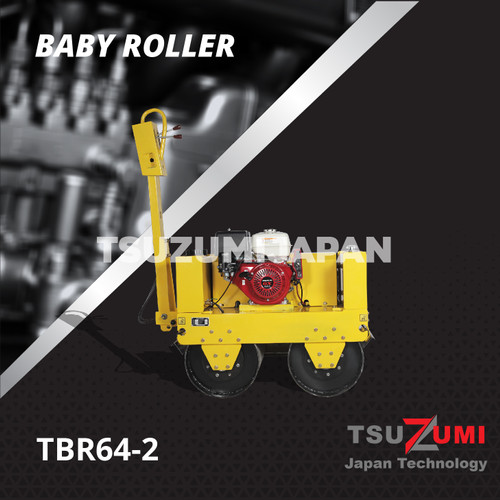 Road Roller Double Drum Tsuzumi Type TBR 64-2