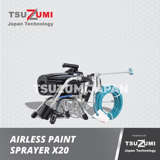 [EZM.1401417] Electric Airless Paint Sprayer X20 - Tsuzumi