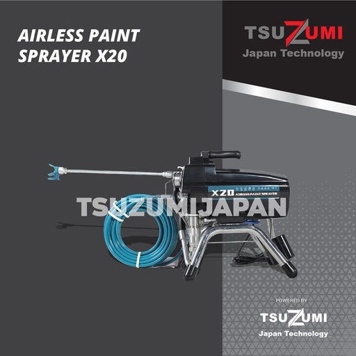 [EZM.1401418] Electric Airless Paint Sprayer X20 - Alat cat tanpa kompresor