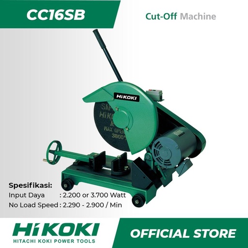 Hitachi Hikoki Cut Off Machine / Mesin Potong Listrik CC16SB