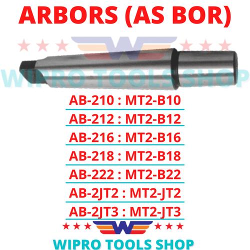 [EZM.1200112] Sambungan Kepala Bor Arbors Asbor MT2-B10/B12/B16/B18/B22/ JT2/JT3