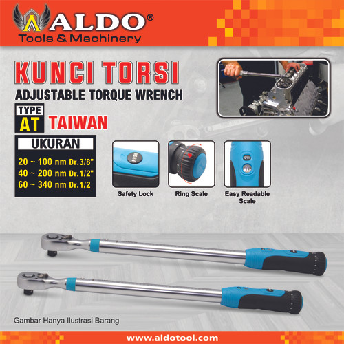KUNCI TORSI TYPE : AT TAIWAN MERK ALDO