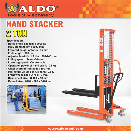 HAND STRACKER / ALAT ANGKAT BARANG 2 TON MERK ALDO