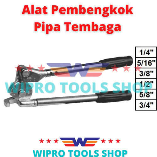[EZM.1005965] Alat Pembengkok Pipa Tembaga 1/4", 5/16", 3/8", 1/2", 5/8", 3/4"