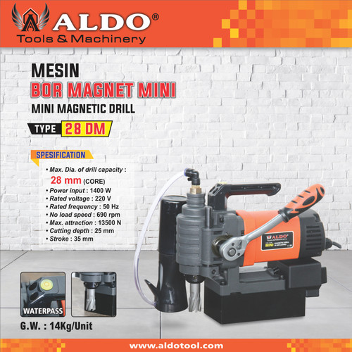 Mesin Bor Magnet Mini 28 MM Type 28 DM