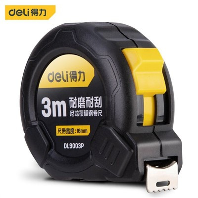 Deli Tape Measure / Meteran Ukuran 3 m Auto Correct DL9003P