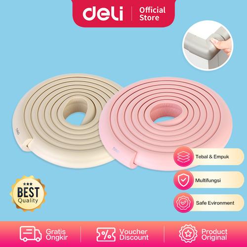 [EZO.7001925] Deli Bumper Strip Busa Pelindung Sudut Siku 4m Mudah Bersih 3055X