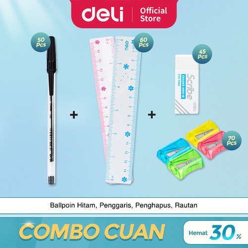 [EZO.7001926] Paket Dapat Cuan Alat Tulis Sekolah Set Komplit Dijamin Untung