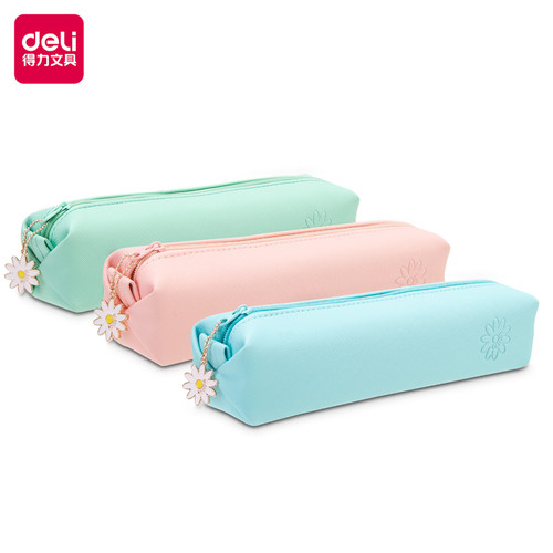 [EZO.7001934] Deli Pencil Pouch Tempat Pensil Lucu Penyimpanan Besar Simple 670XX