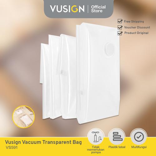 [EZO.7000588] Vusign Vacuum Transparent Compression Bag Vacum Plastik Tekan VS59X