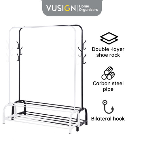 [EZO.7000589] Vusign Clothing Rack Gantungan Rak Baju Besi Stand Hanger VS602 VS604