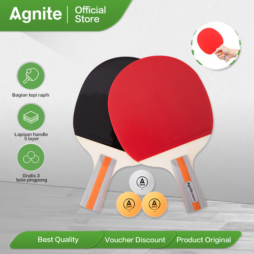 [EZO.7000626] Agnite Table Tennis Paddle / Bet Pingpong / Bat Tennis Meja F2320