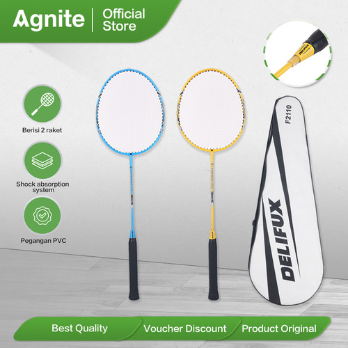 [EZO.7000627] Agnite Children Badminton Racket / Raket Bulu Tangkis Anak F2128
