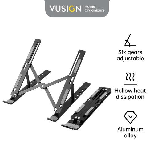 [EZO.7000600] Vusign Adjustable Laptop Stand Holder Dudukan Portable Alumunium VS780