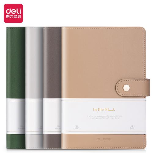 [EZO.7000644] Nusign Leather Cover Notebook / Buku Catatan Agenda Kulit Magnet NS299
