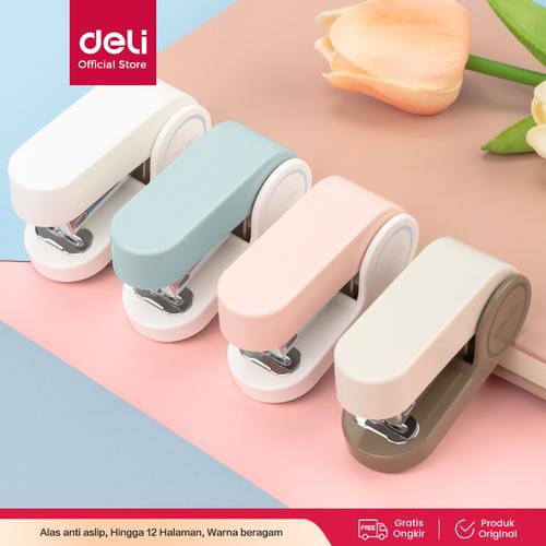 [EZO.7000607] Deli Stapler / Staples Kapasitas 12 Lembar Lucu TA201