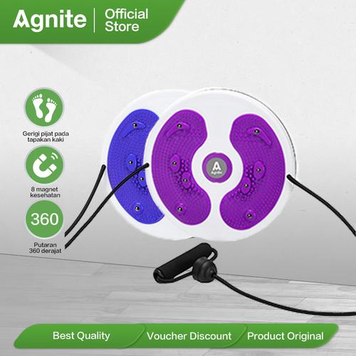 [EZO.7001952] Agnite Twist Board With Rope / Waist Twisting Dengan Tali ER091