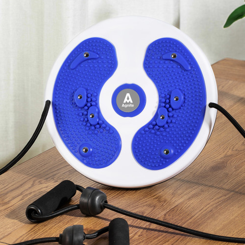 [EZO.7001952] Agnite Twist Board With Rope / Waist Twisting Dengan Tali ER091