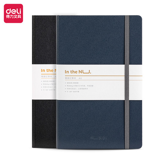 [EZO.7002004] Nusign Leather Cover Notebook Sampul Kulit A5 B5 96 Lembar NS20X