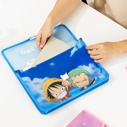 [EZO.7002056] Deli Brief Case / Map A4 Edisi One Piece Dengan Sistem AutoLock EF621