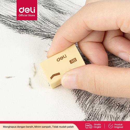 [EZO.7000699] Deli Eraser / Penghapus Hapusan Penghapus 4B Tidak Mudah Patah 7544